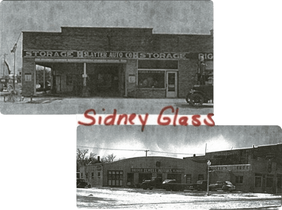 Sidney Glass Old Building Collage